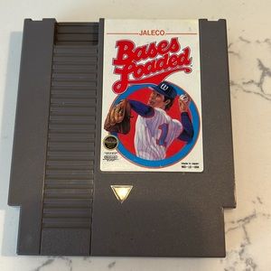 Jaleco Bases Loaded NES Game